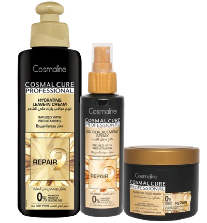Cosmaline Cosmal Cure Repair Hair Set