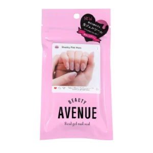 Beauty Avenue Gel Nail Stickers (Shabby Pink Mars)